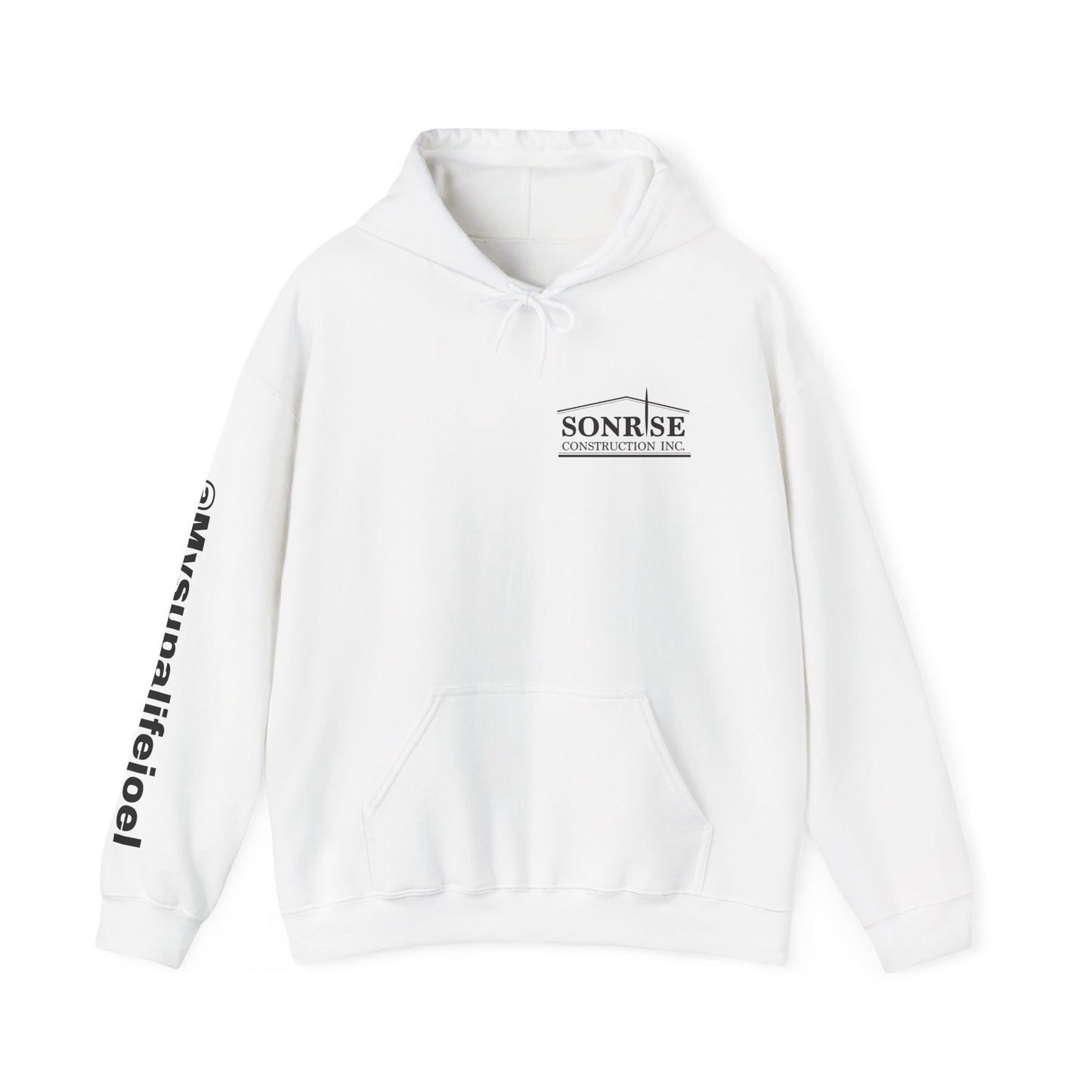 QR Code Hoodie — 'Scan Me' Back Design with Branded Sleeve