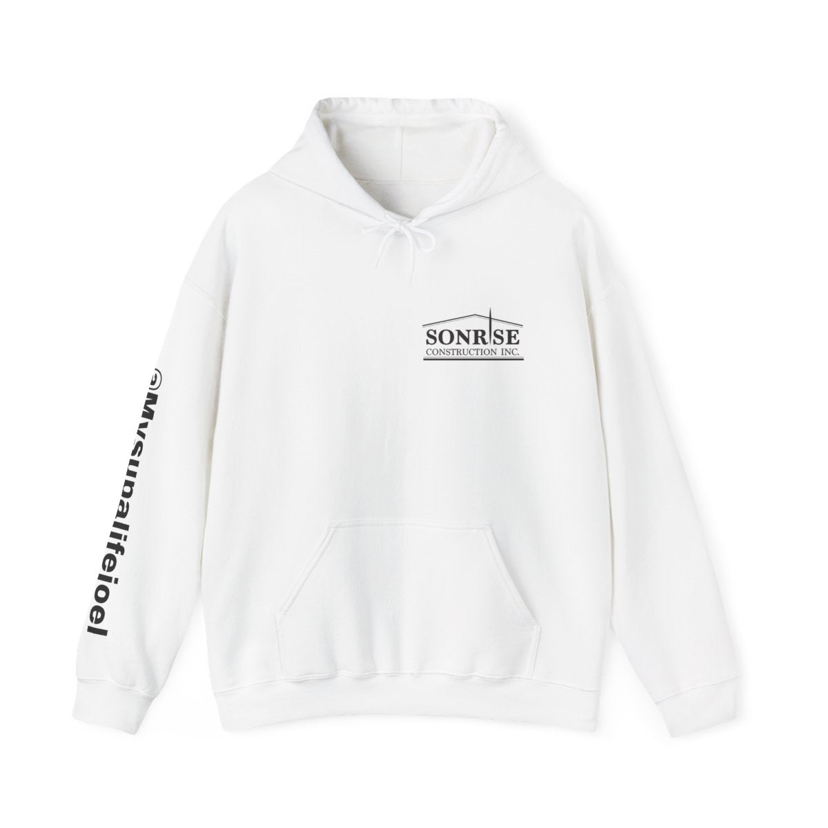 QR Code Hoodie — 'Scan Me' Back Design with Branded Sleeve
