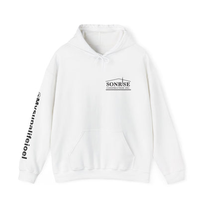 QR Code Hoodie — 'Scan Me' Back Design with Branded Sleeve
